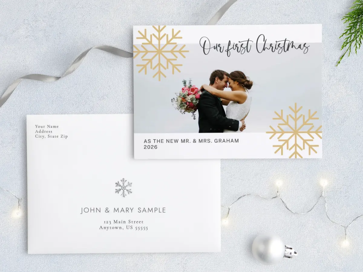 Front with Envelope Design