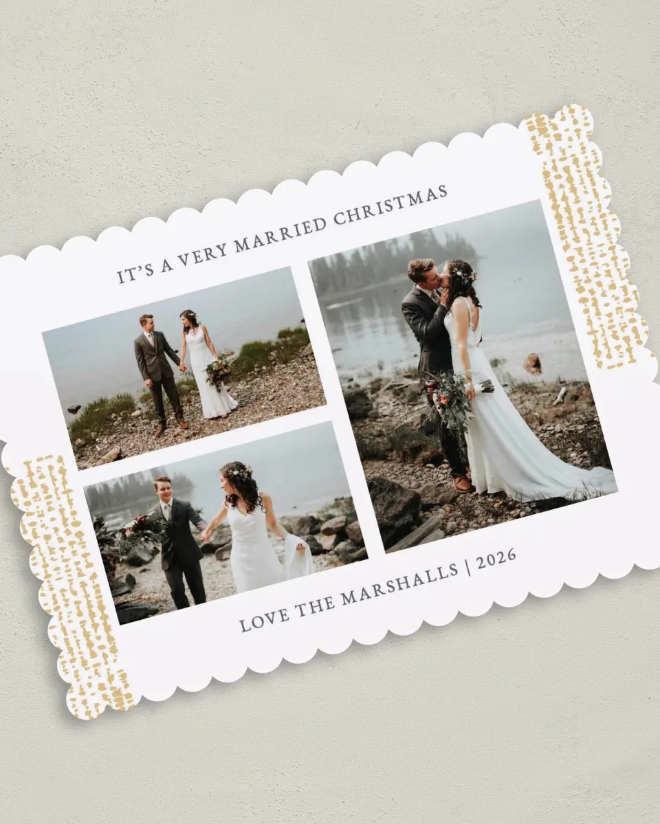 This is a 5" x 7" Christmas Card called Abundant Love printed in full color on Premium Smooth paper on Premium Smooth paper on Premium Smooth paper