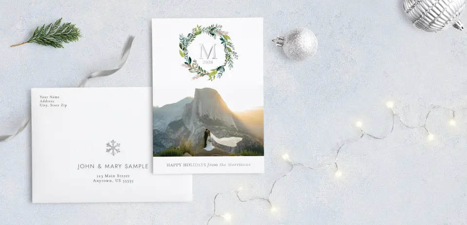 Front with Envelope Design