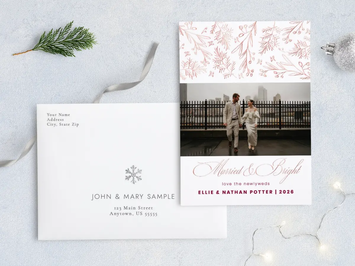 Front with Envelope Design