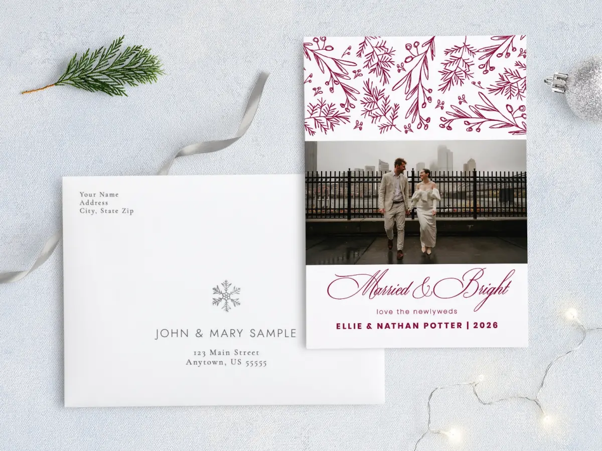 Front with Envelope Design