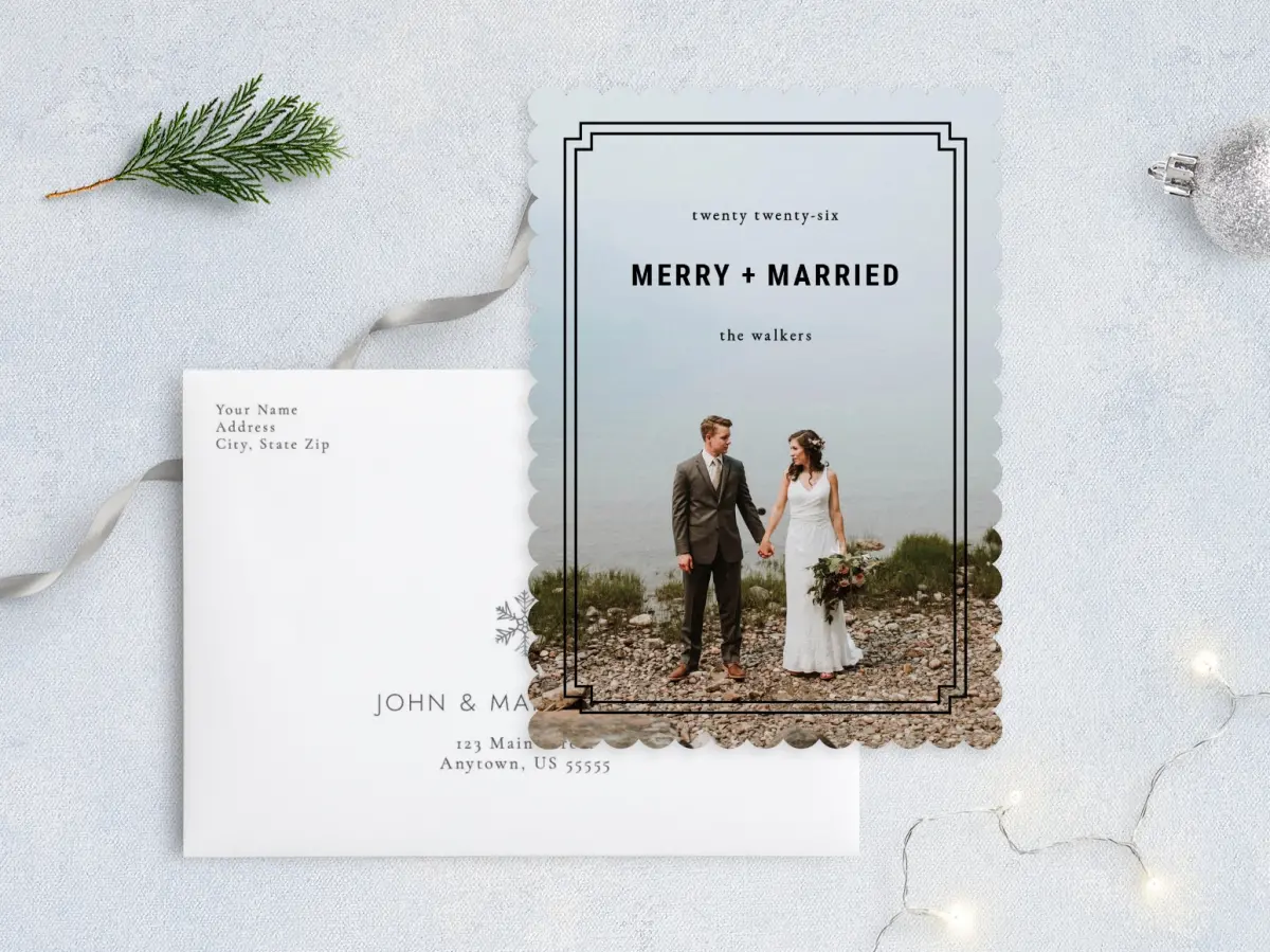 Front with Envelope Design