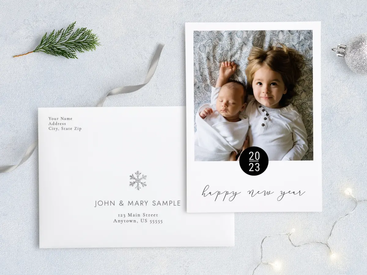 Front with Envelope Design
