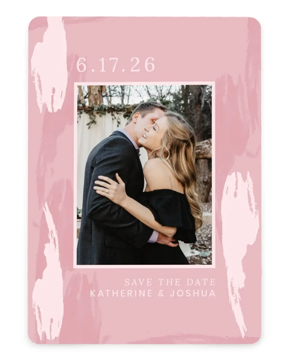 Love Awash | Winter Save the Date Cards