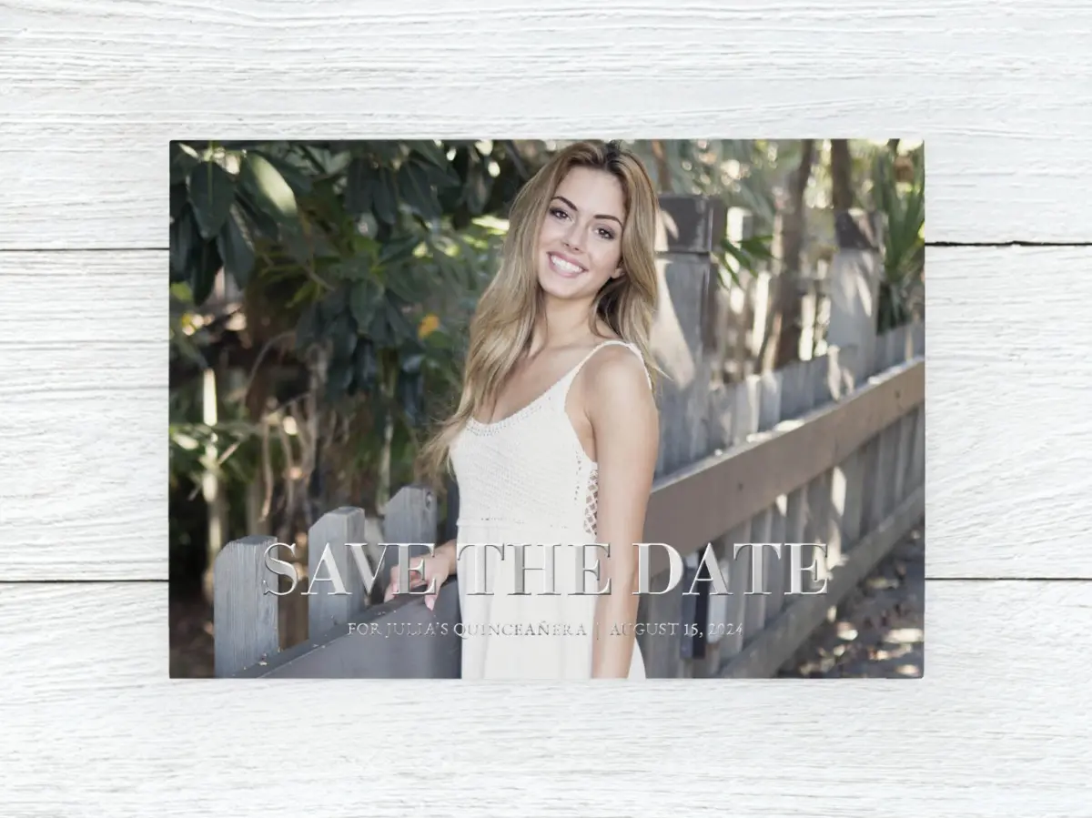 Save the Date Card Front