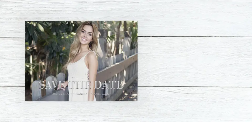 Save the Date Card Front