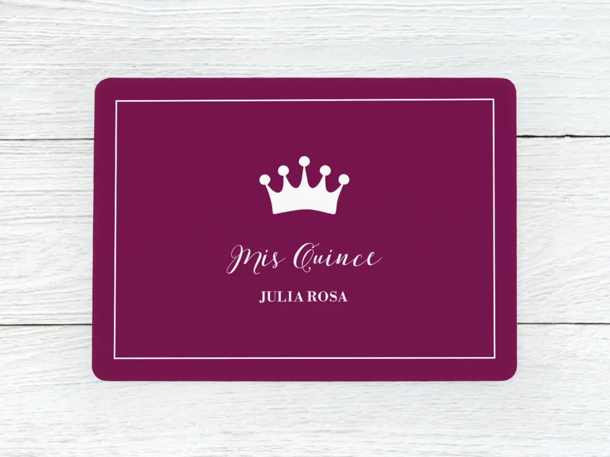 Save the Date Card Back