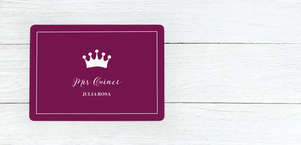 Save the Date Card Back