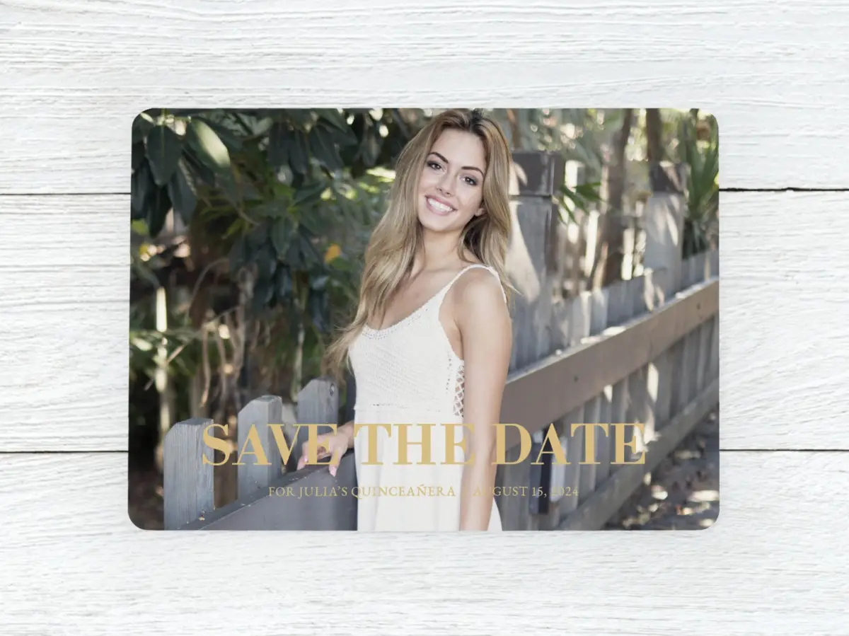 Save the Date Card Front