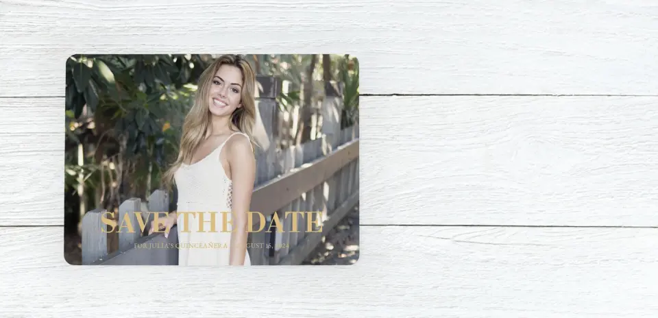 Save the Date Card Front