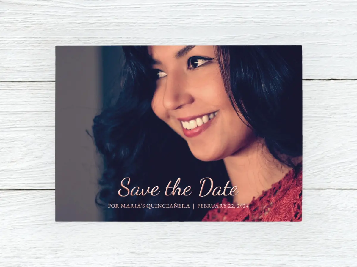 Save the Date Card Front