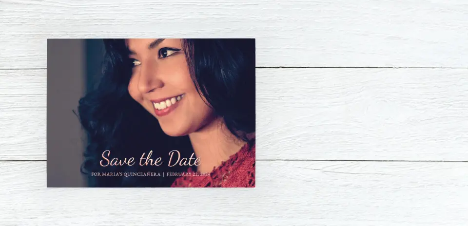 Save the Date Card Front