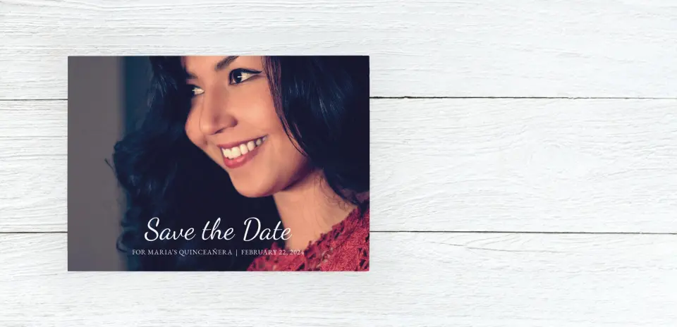 Save the Date Card Front