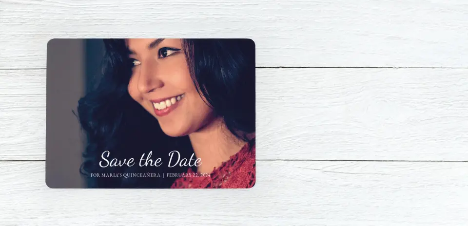 Save the Date Card Front