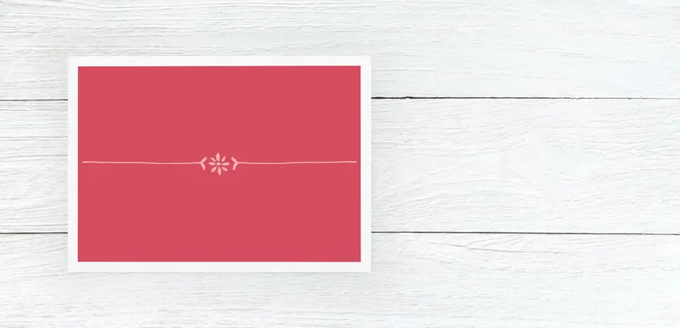 Save the Date Card Back