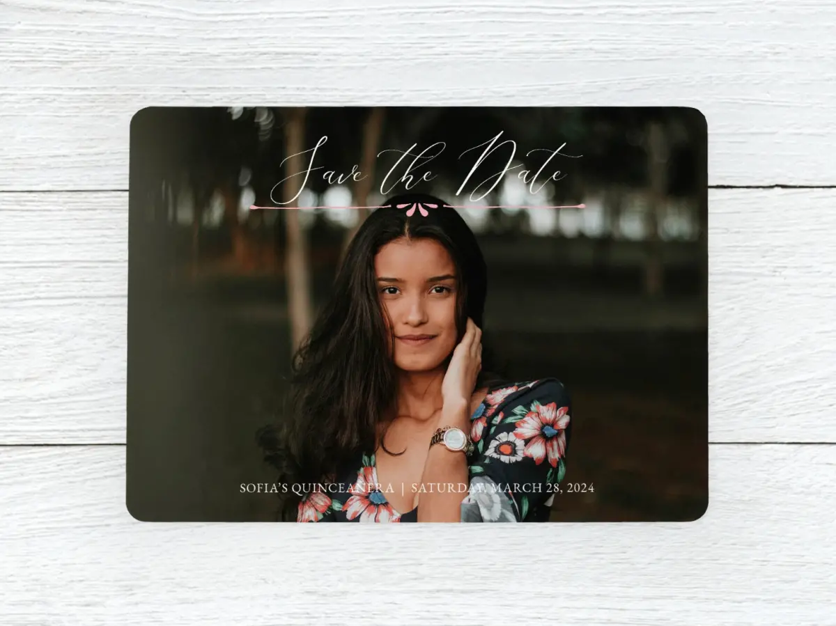 Save the Date Card Front