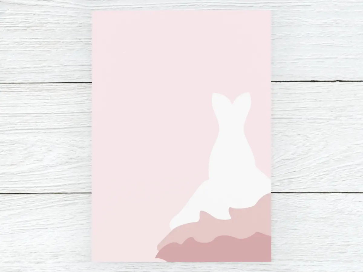 Save the Date Card Back