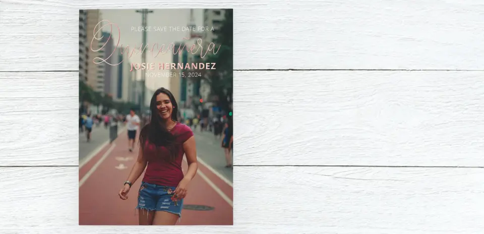 Save the Date Card Front
