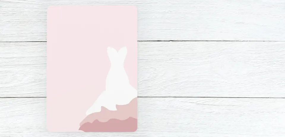 Save the Date Card Back