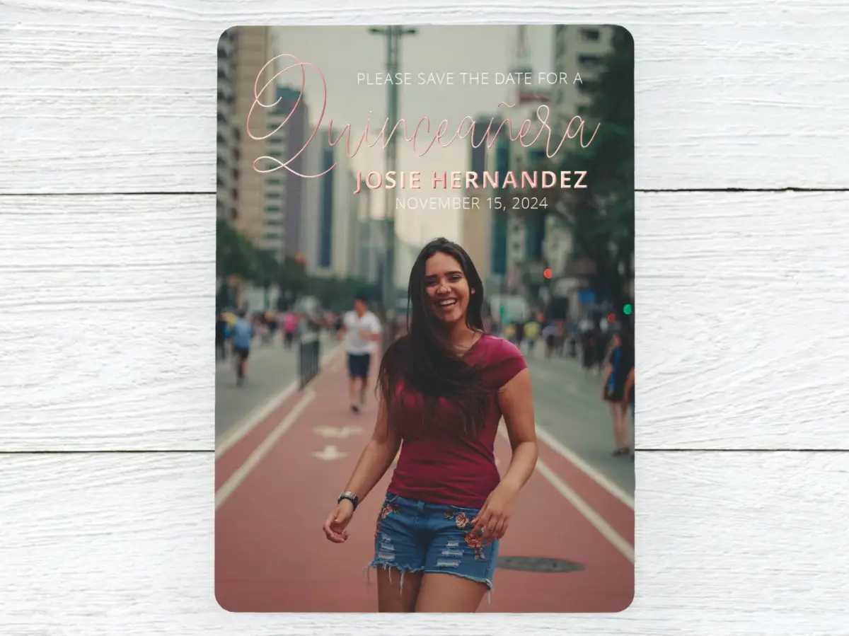 Save the Date Card Front