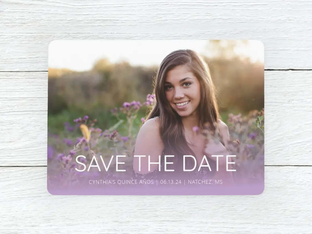 Save the Date Card Front