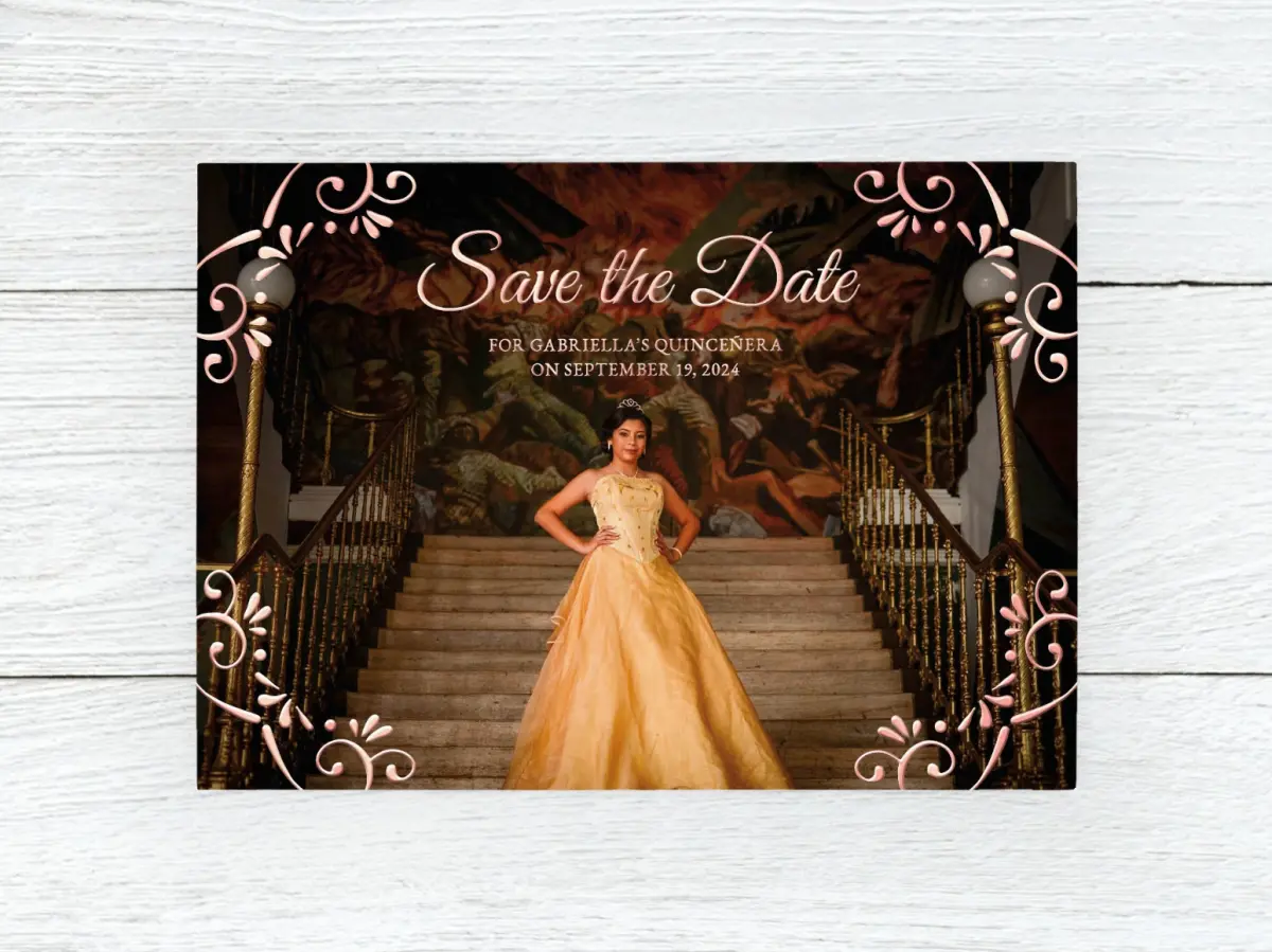 Save the Date Card Front