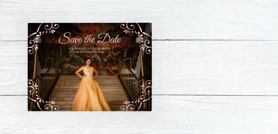 Save the Date Card Front
