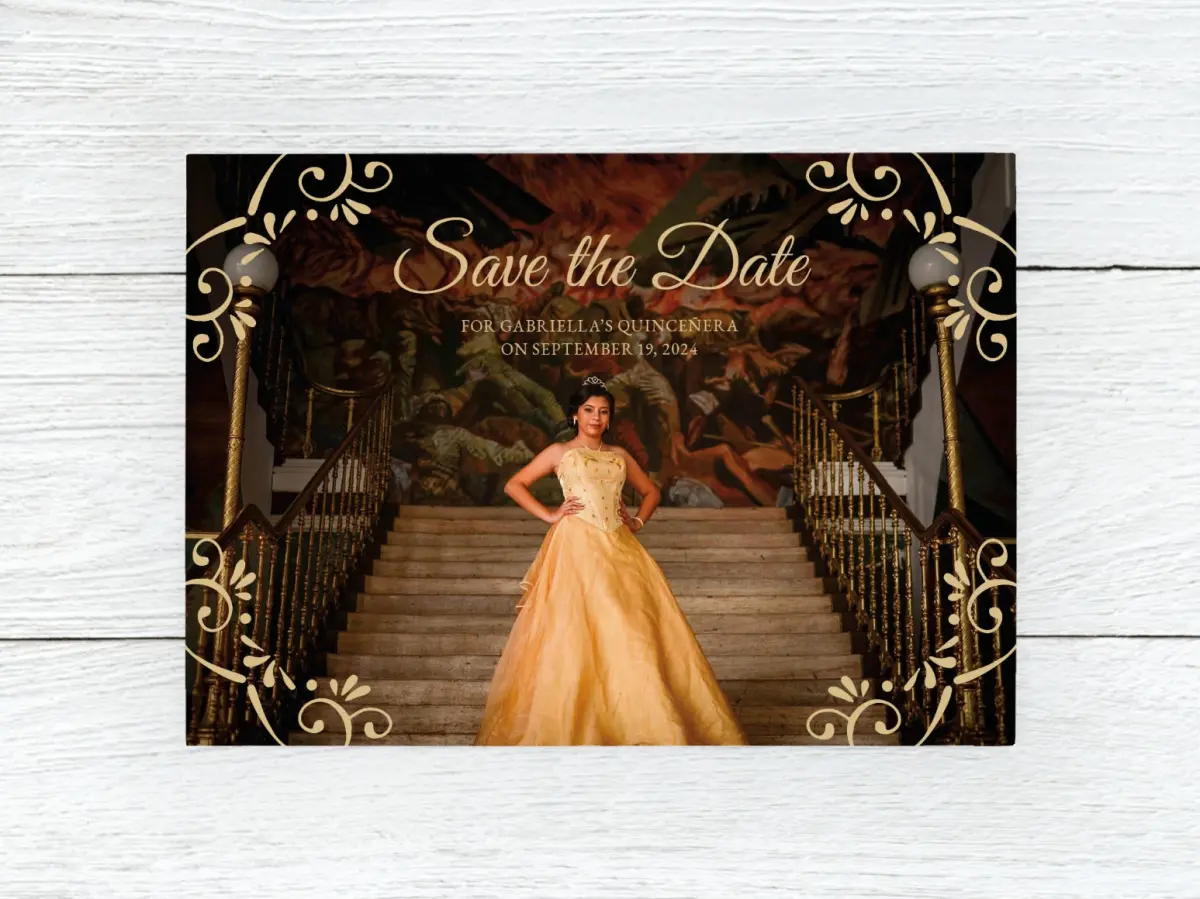 Save the Date Card Front