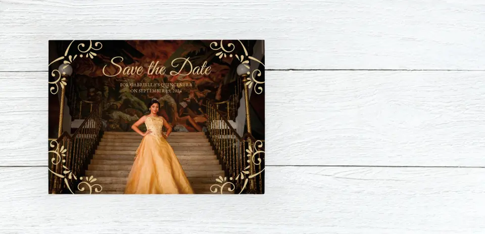 Save the Date Card Front