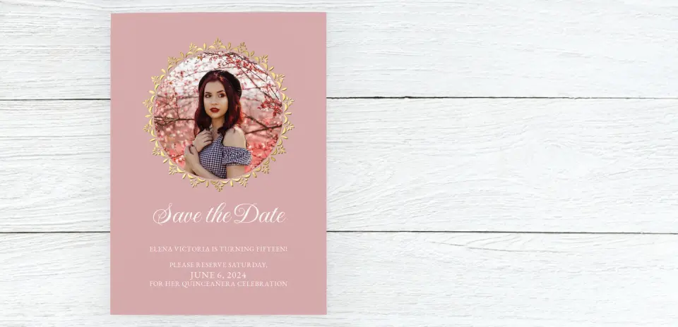 Save the Date Card Front