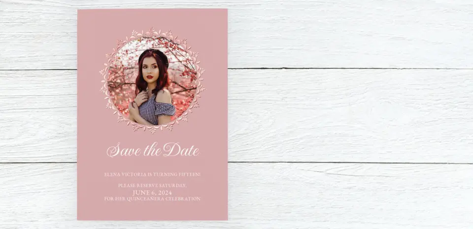 Save the Date Card Front