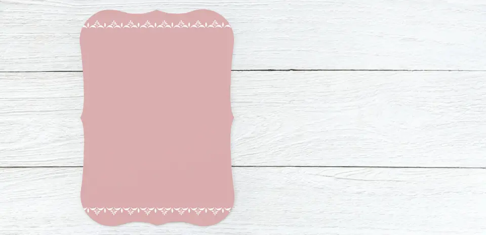 Save the Date Card Back