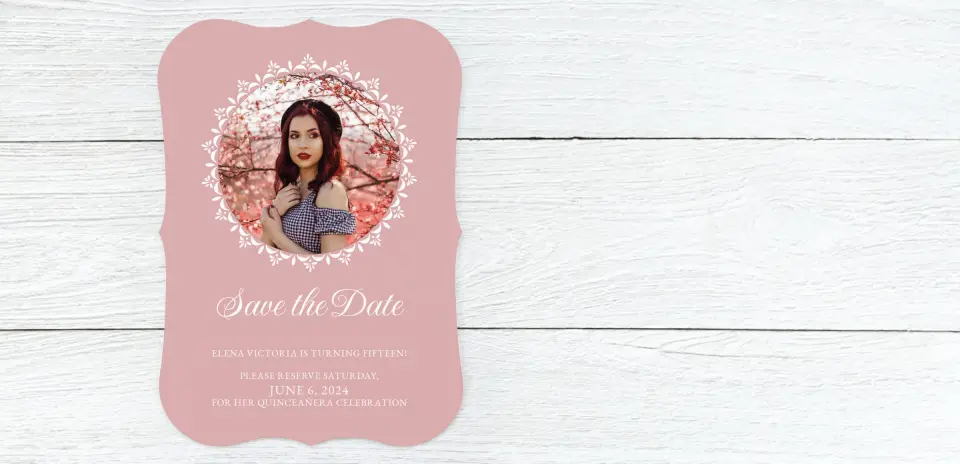 Save the Date Card Front