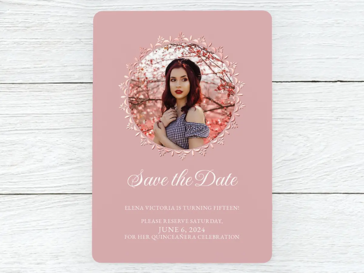 Save the Date Card Front