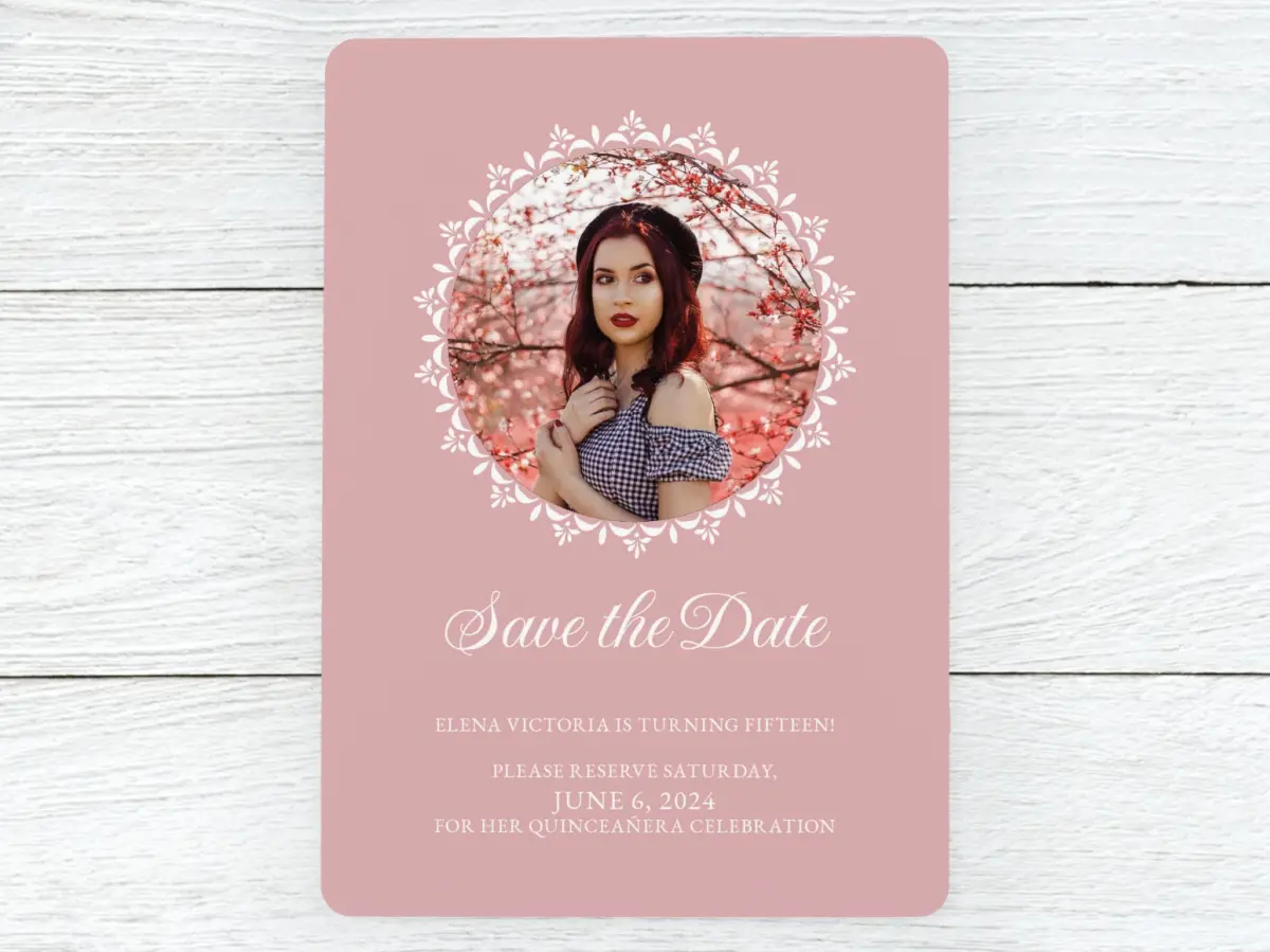Save the Date Card Front