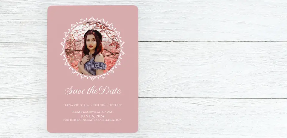 Save the Date Card Front