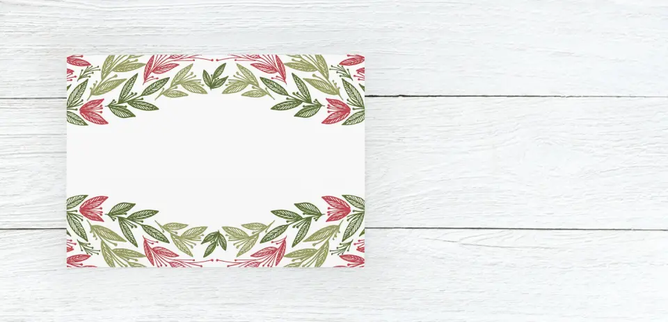 Save the Date Card Back