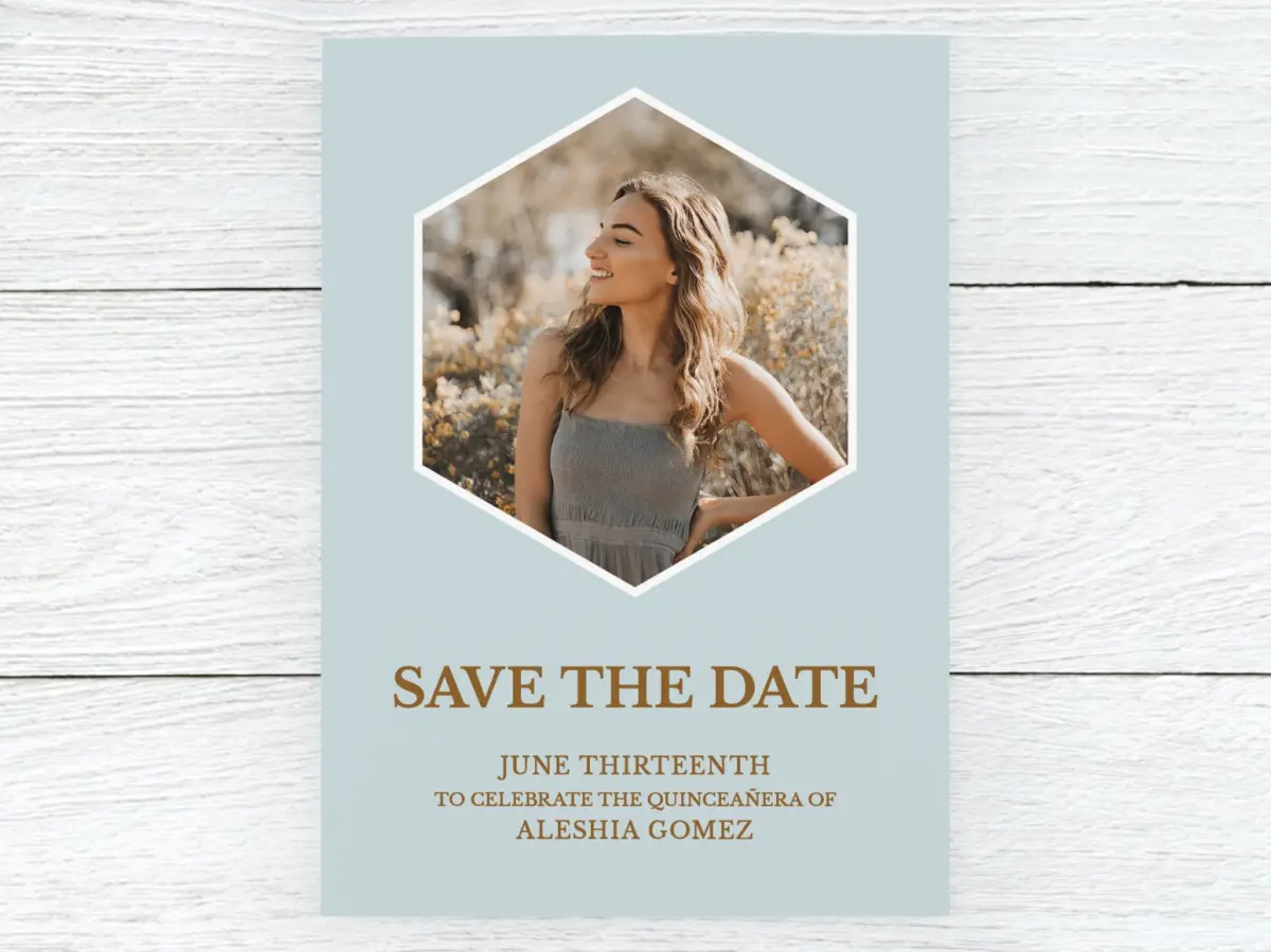 Save the Date Card Front