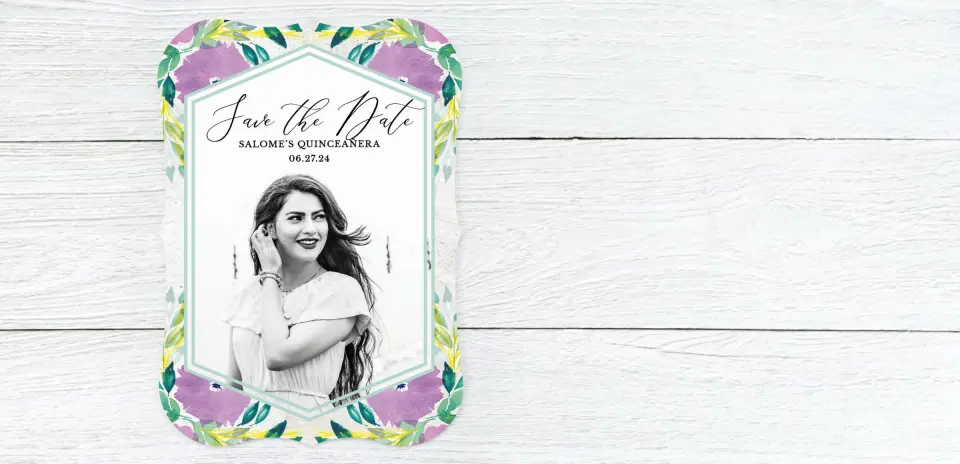 Save the Date Card Front