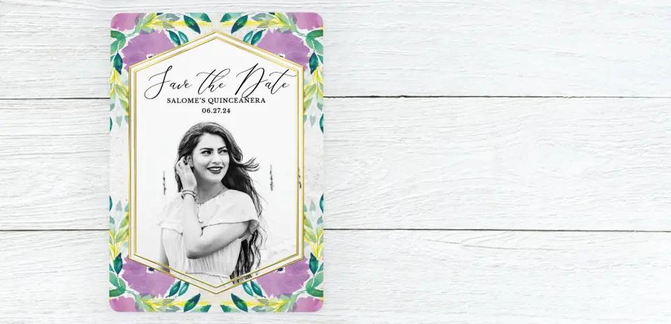 Save the Date Card Front