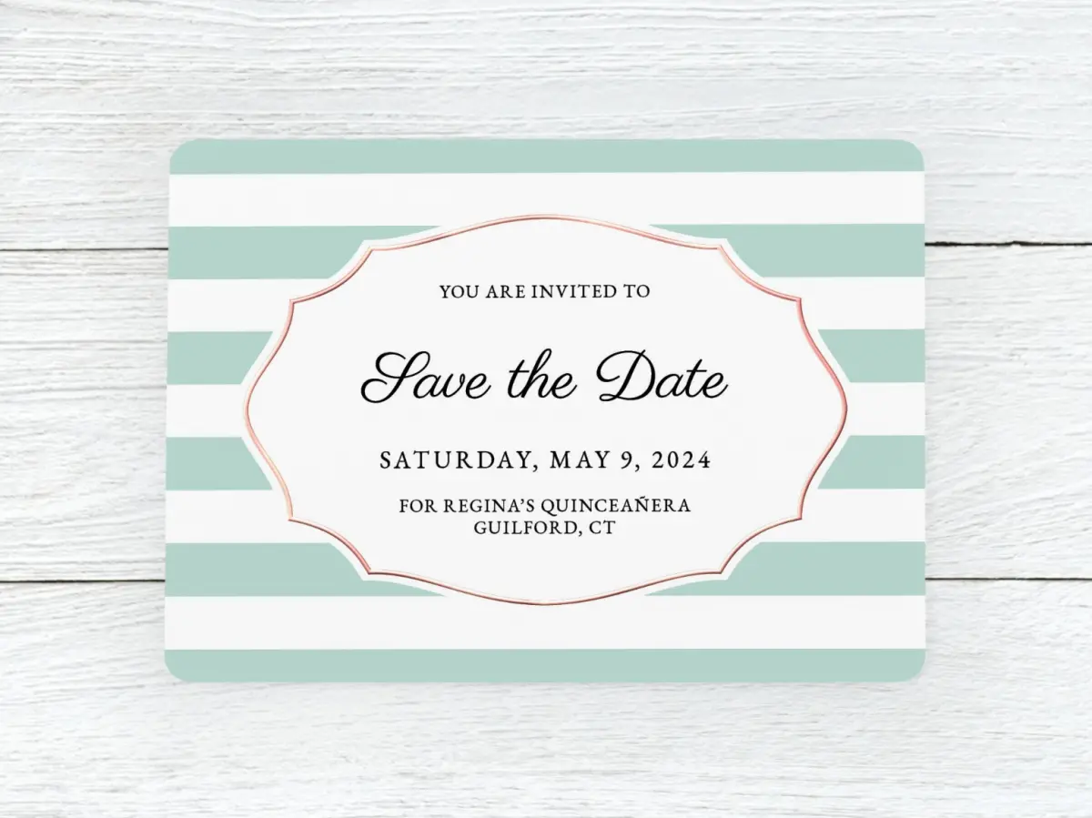 Save the Date Card Front