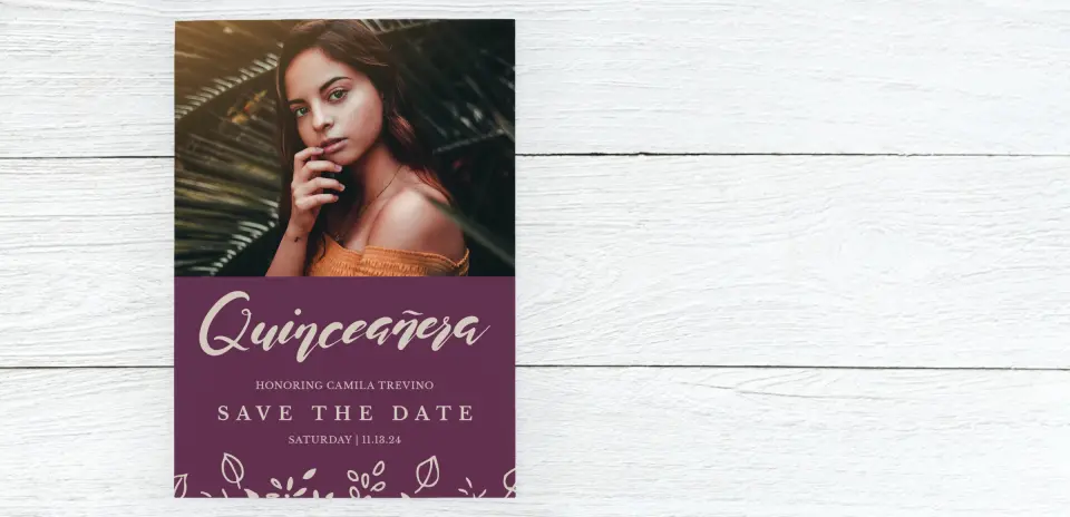 Save the Date Card Front