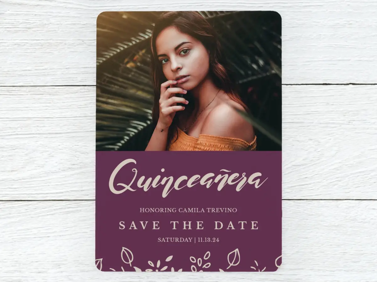 Save the Date Card Front
