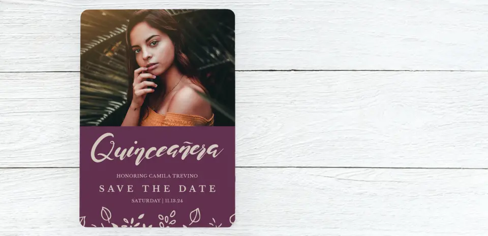 Save the Date Card Front