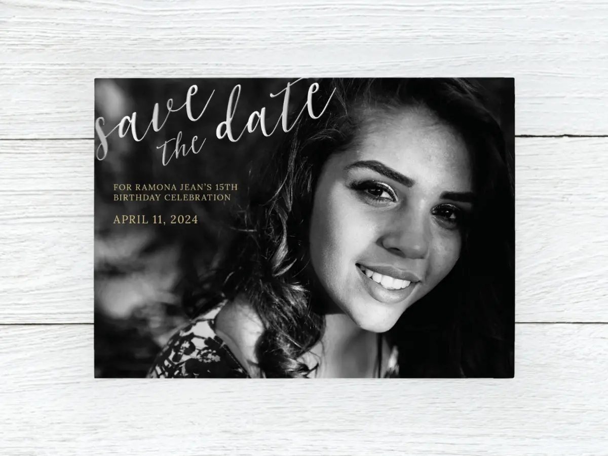 Save the Date Card Front