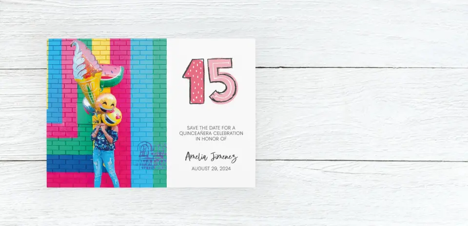 Save the Date Card Front