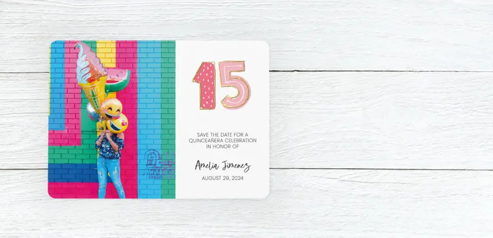 Save the Date Card Front