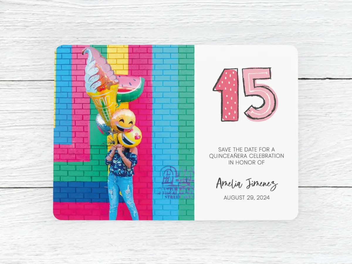 Save the Date Card Front