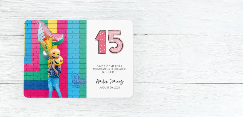 Save the Date Card Front
