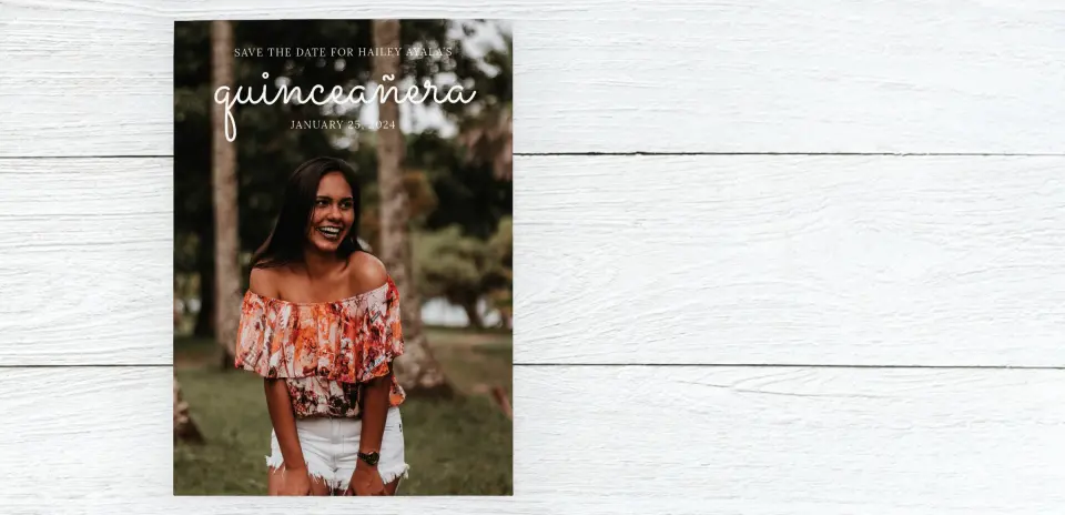Save the Date Card Front